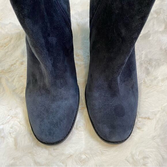 Arturo Chiang Rakel Block Heel Zip Ankle Bootie Women’s 9.5 Gathered Heel Boot - Picture 4 of 15